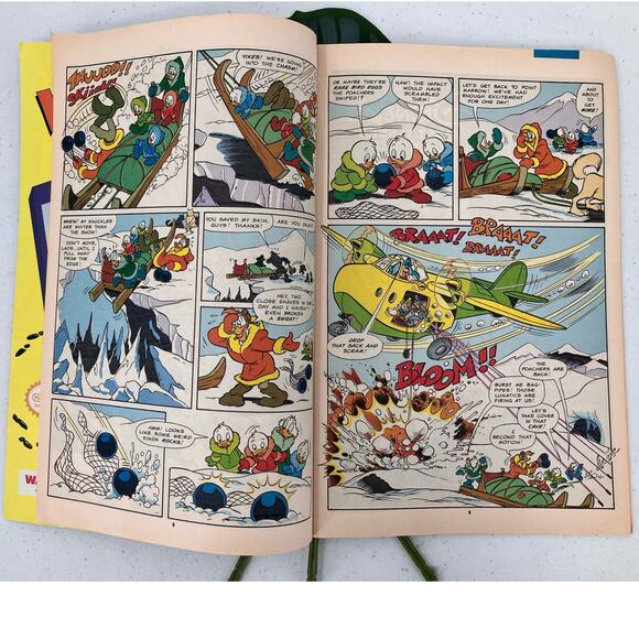 Disney's Duck Tales Mar 10 1991 Gold Odyssey Chapter Two Moon Graphic Comic Book - Picture 13 of 16